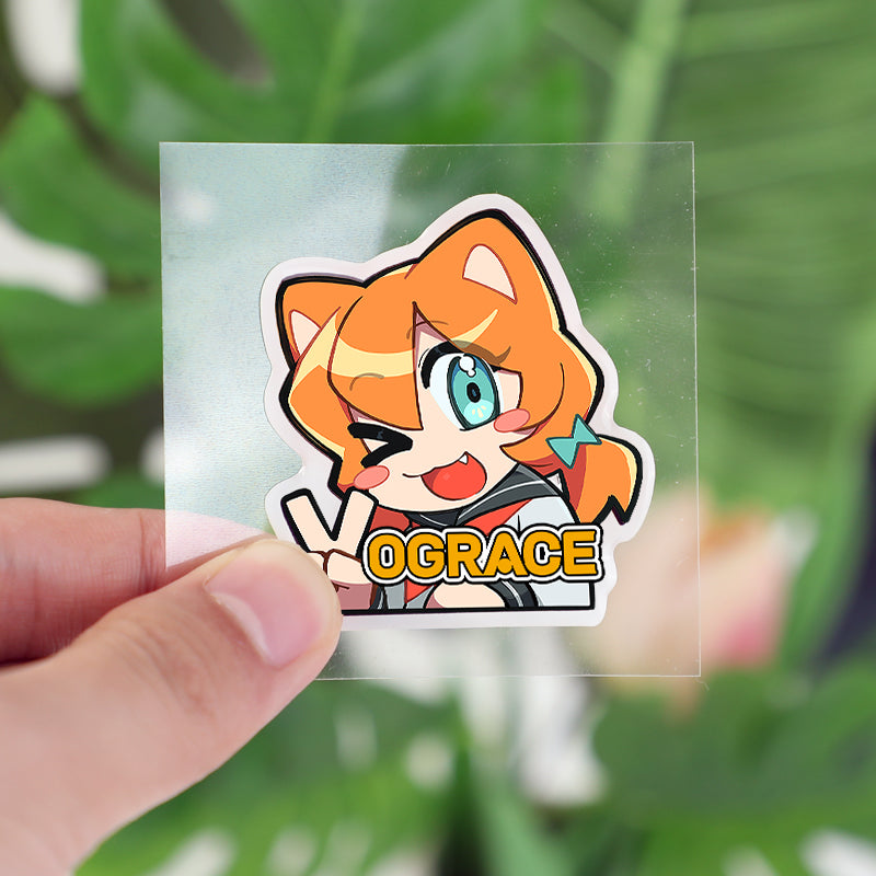 Custom Epoxy Stickers