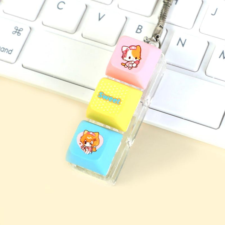 Custom Fidget Keycap Keychain