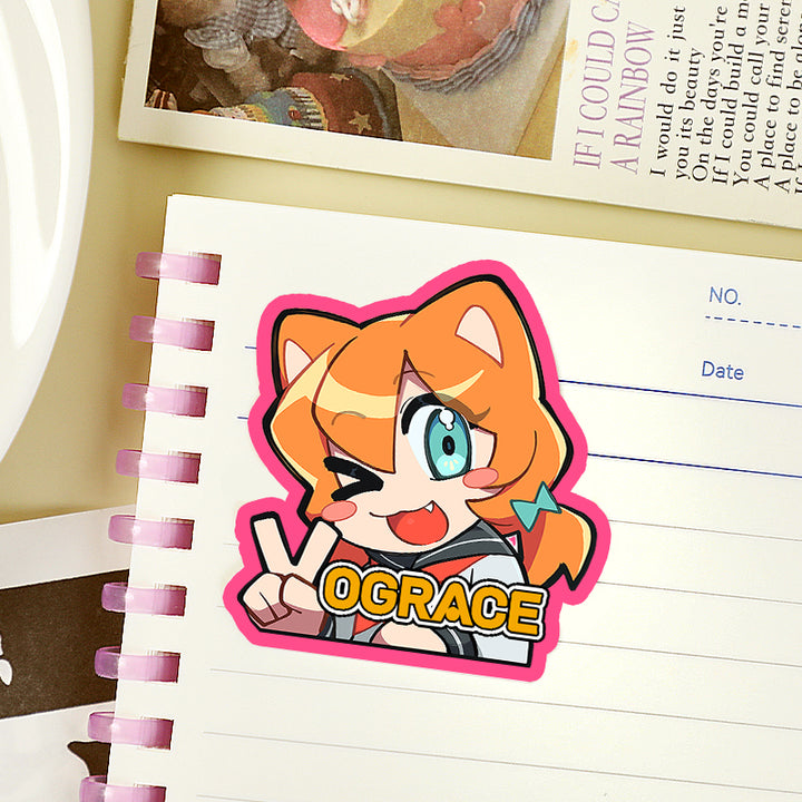 Custom Fluorescent Stickers