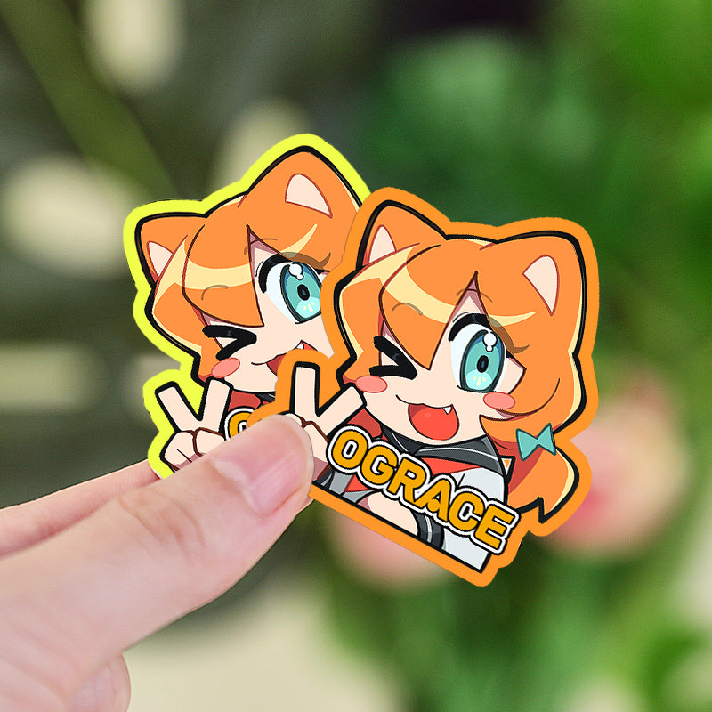 Custom Fluorescent Stickers