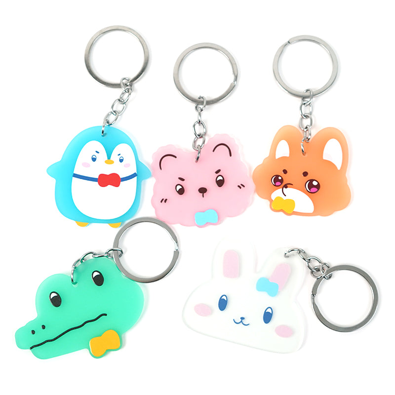 Custom Frosted Acrylic Keychains - VOGRACE