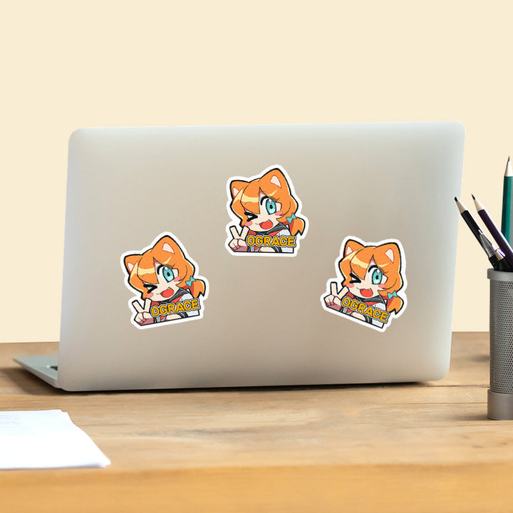 Custom Frosted Stickers