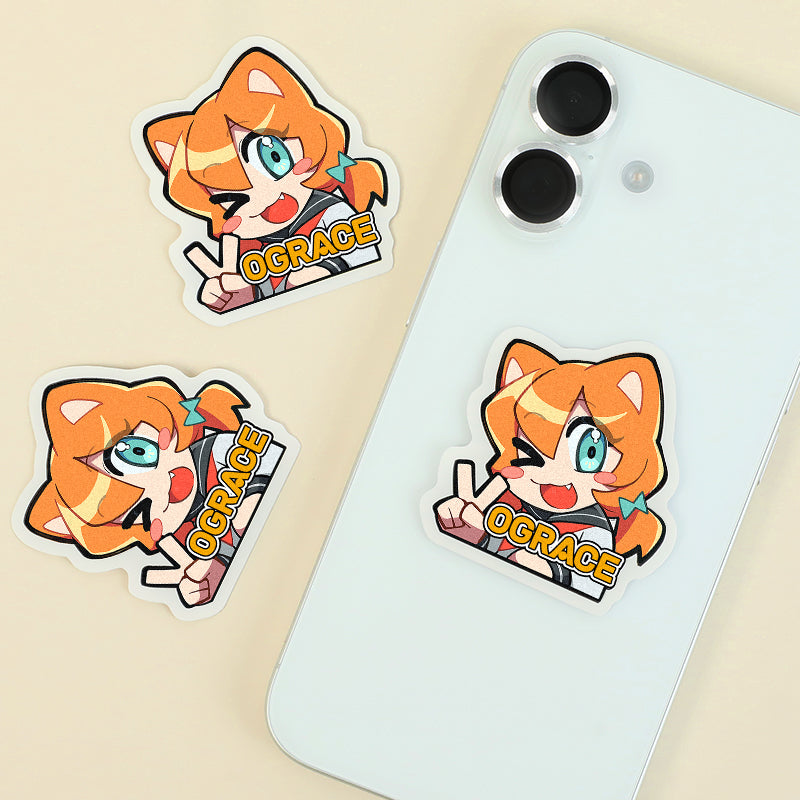 Custom Frosted Stickers