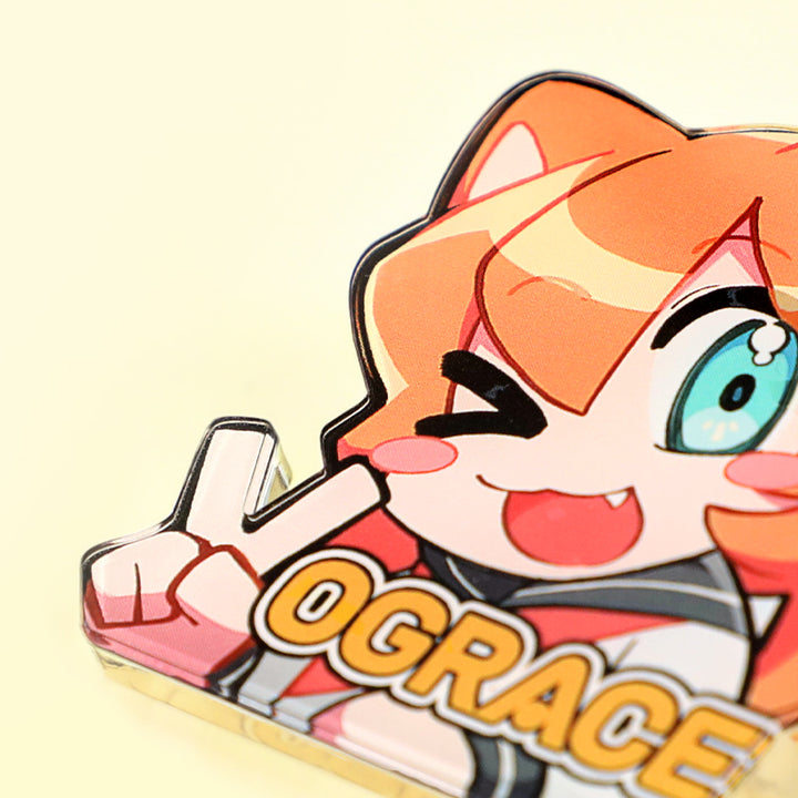 Alfinetes Acrílicos Personalizados em Tamanho Total 