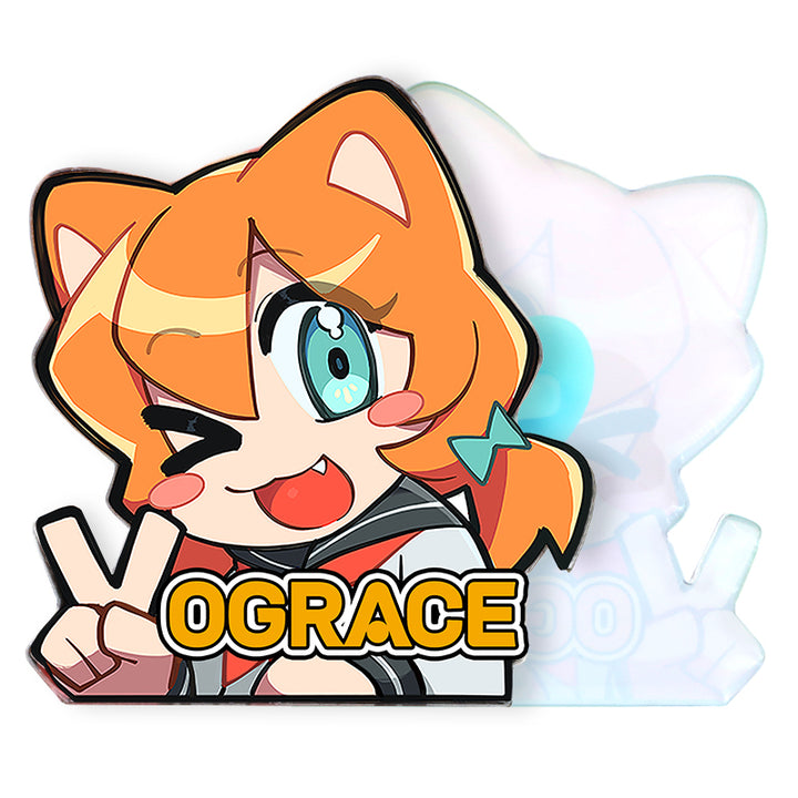 Alfinetes Acrílicos Personalizados em Tamanho Total 