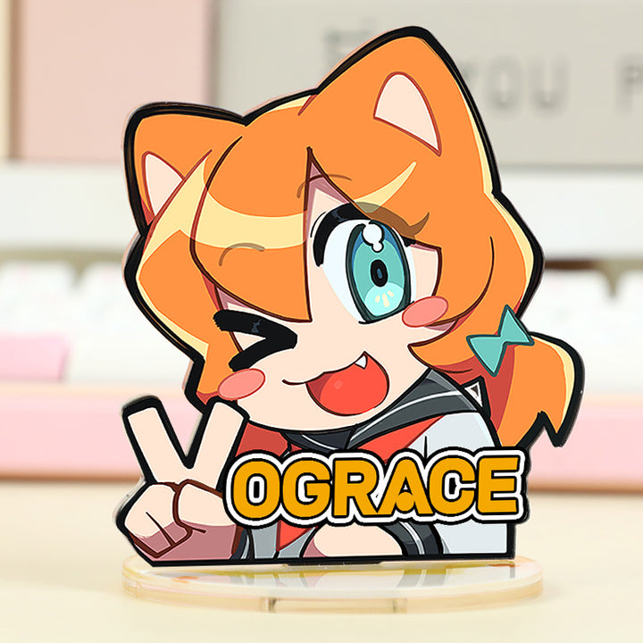 Individuell randlos bedruckte Acryl Aufsteller