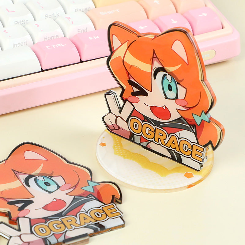 Individuell randlos bedruckte Acryl Aufsteller