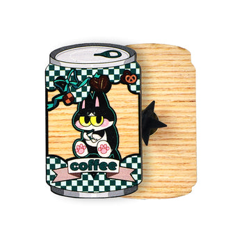 Individuell Pins aus Kunstholz im randlosen Druck