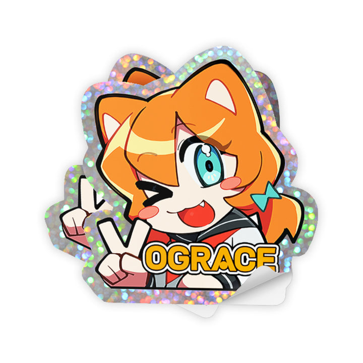 Individuelle Glitzersticker