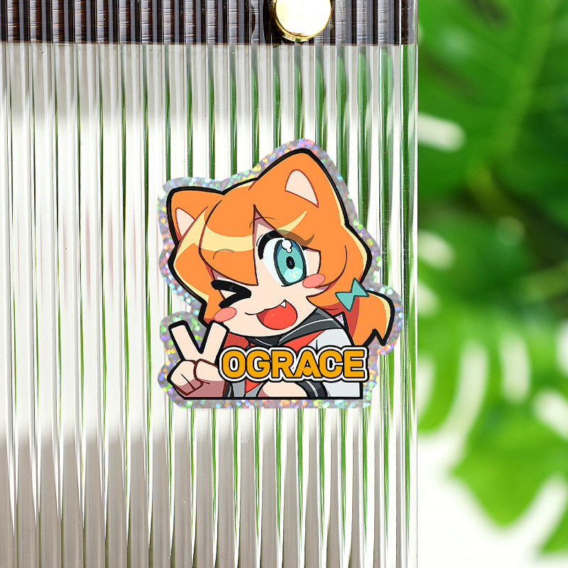 Individuelle Glitzersticker