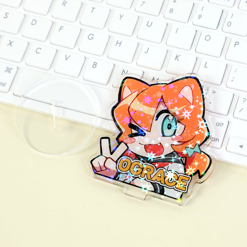 Individuell Holographische Acryl Aufsteller