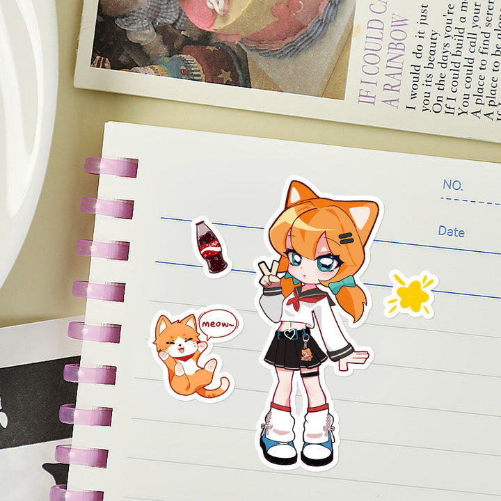 Hojas de adhesivos de corte de beso personalizado (tamaños de papel ISO)