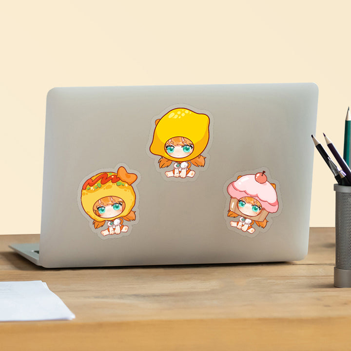 Individuelle Kiss Cut Stickerbögen