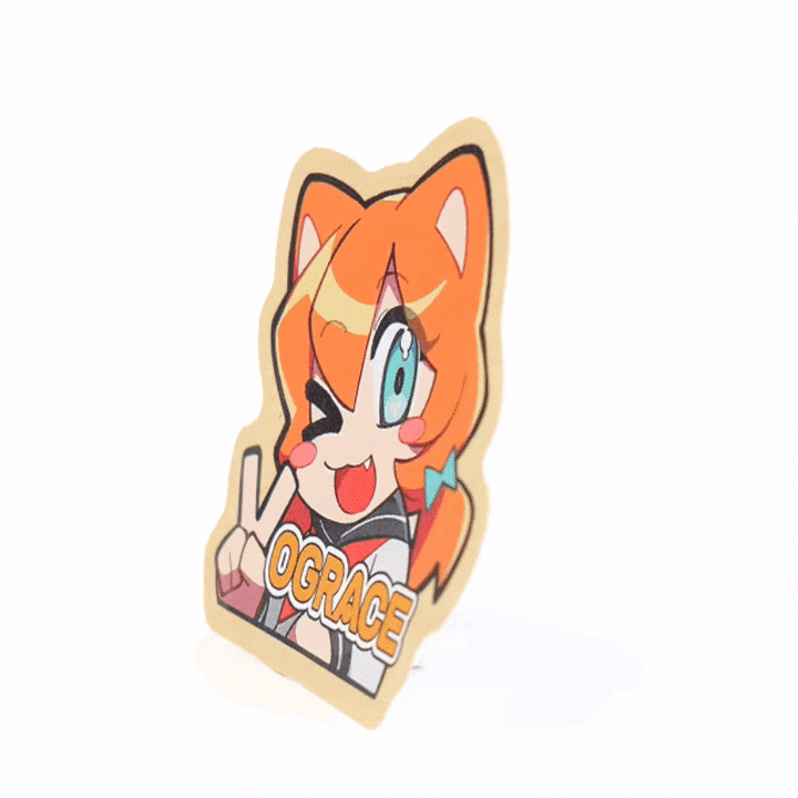 Custom Kraft Paper Stickers