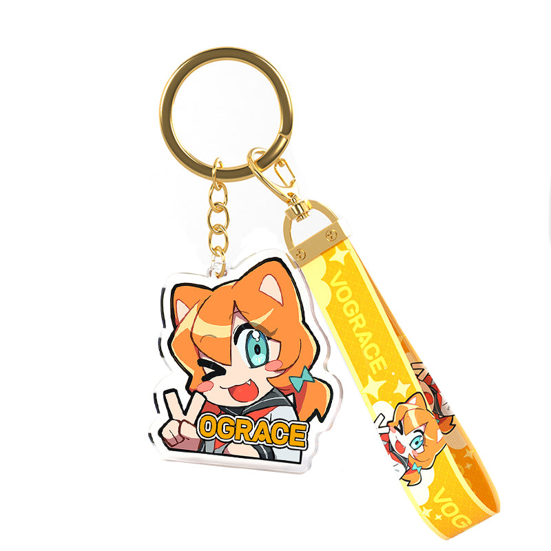 Individuell Schlüsselanhänger mit Umhängeband