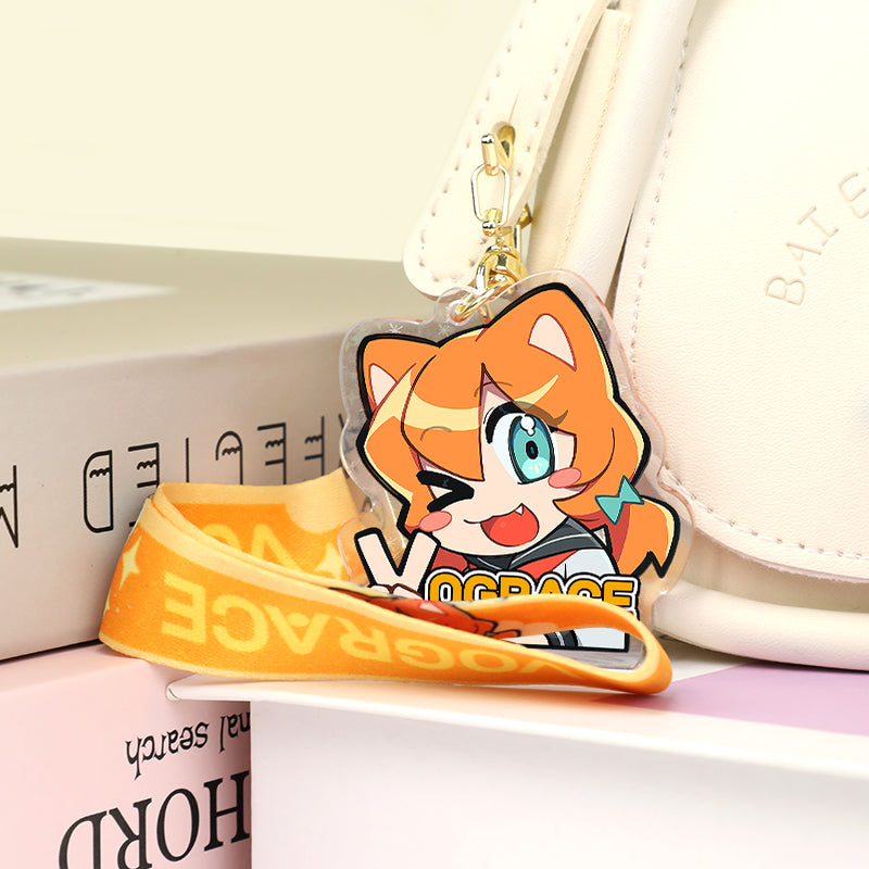 Chaves de cordão personalizado