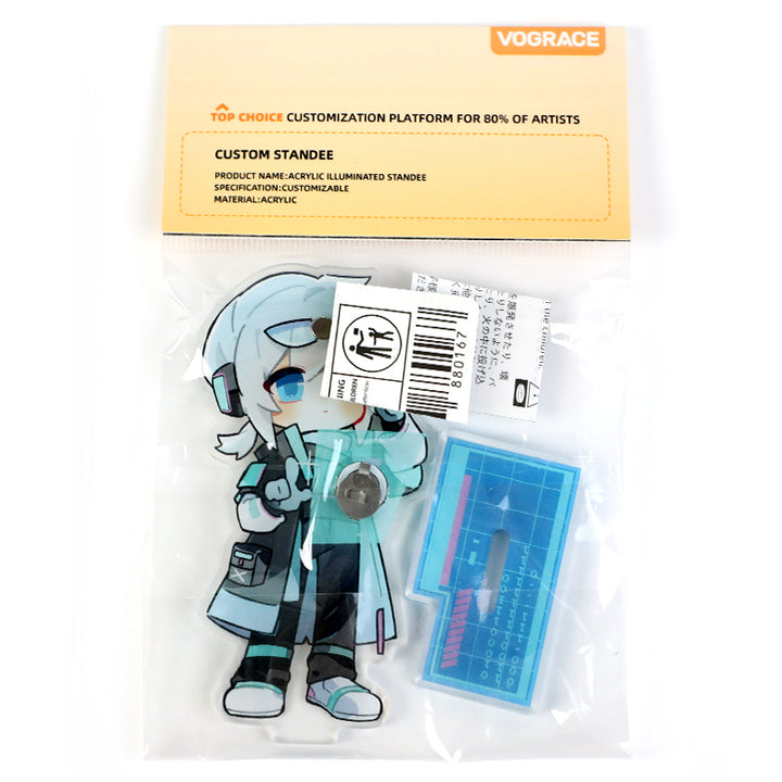 Custom Light Up Magnetic Standees