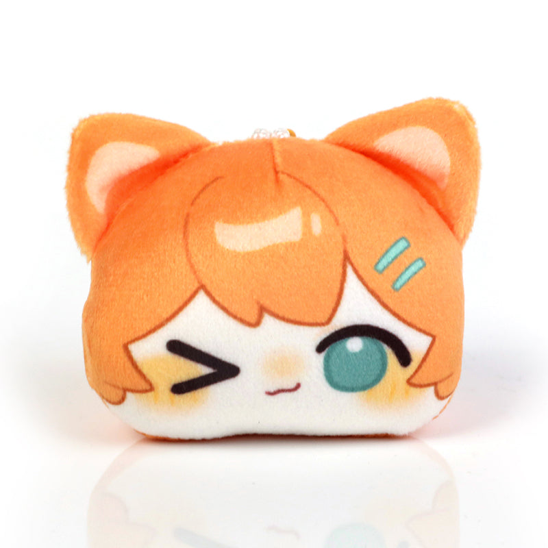 Custom Magnetic Bestie Stick Plush Keychains