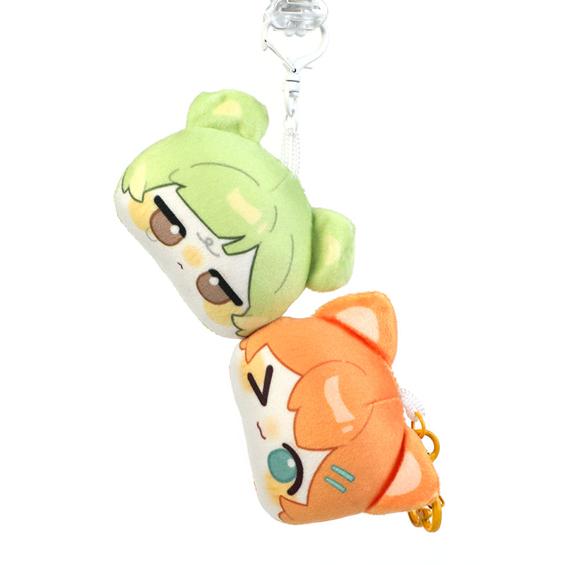 Custom Magnetic Bestie Stick Plush Keychains