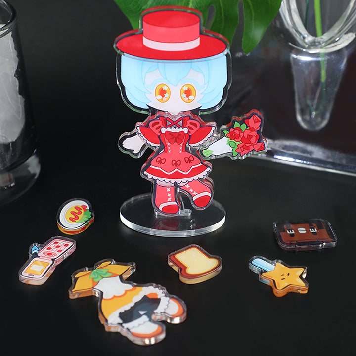 Custom Magnetic Dress-up Acrylic Standees - VOGRACE