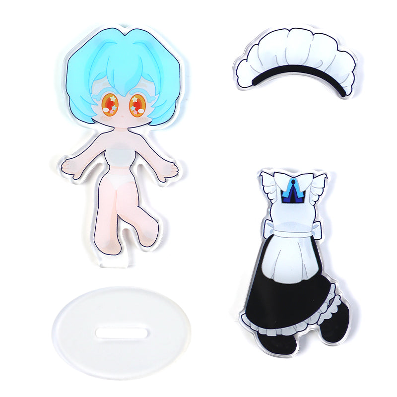 Custom Magnetic Dress-up Acrylic Standees - VOGRACE