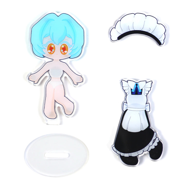 Custom Magnetic Dress-up Acrylic Standees - VOGRACE