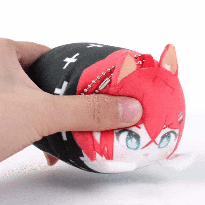 Custom Mochikororin Plush Toy Mascot Keychains
