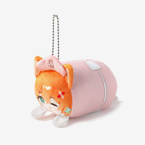 Individuelle Mochikororin Plüschmaskottchen Schlüsselanhänger 