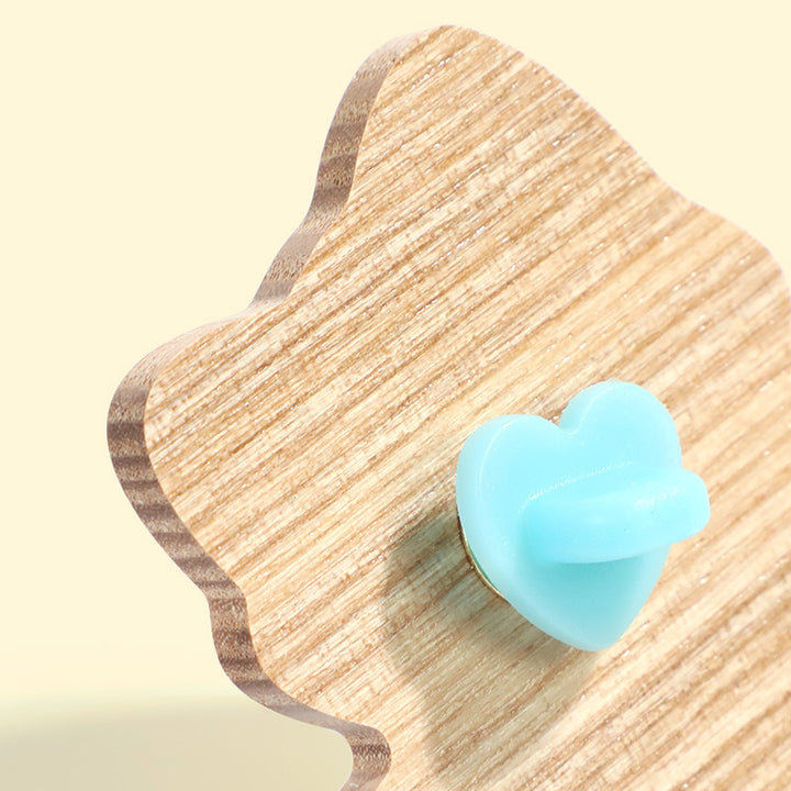 Insignias de pino de madera natural personalizadas 