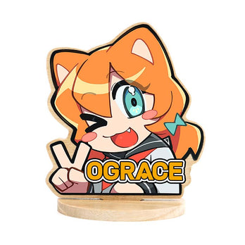  Individuell Naturholz Aufsteller