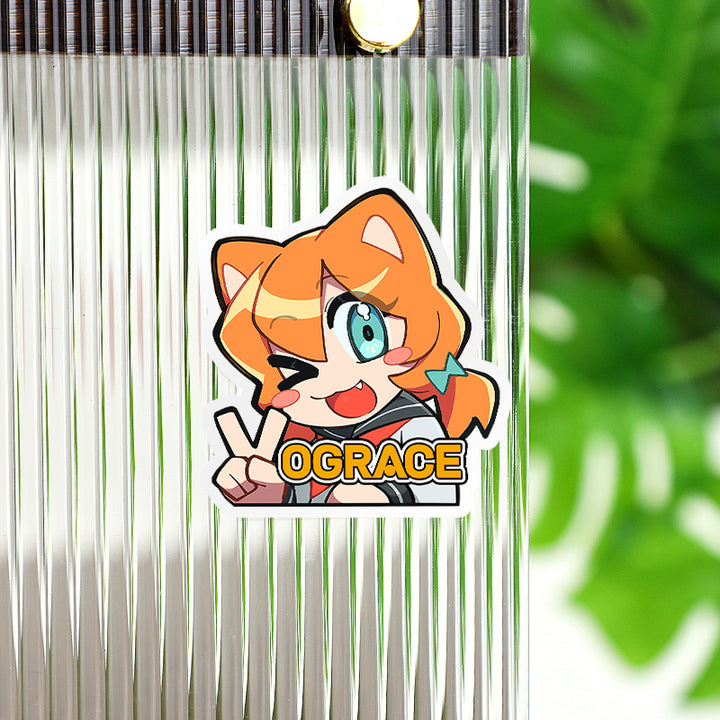 Custom Pearl Paper Stickers