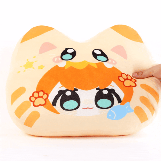 Custom Pillow Fort Weighted Plush Thick Plush Pillow