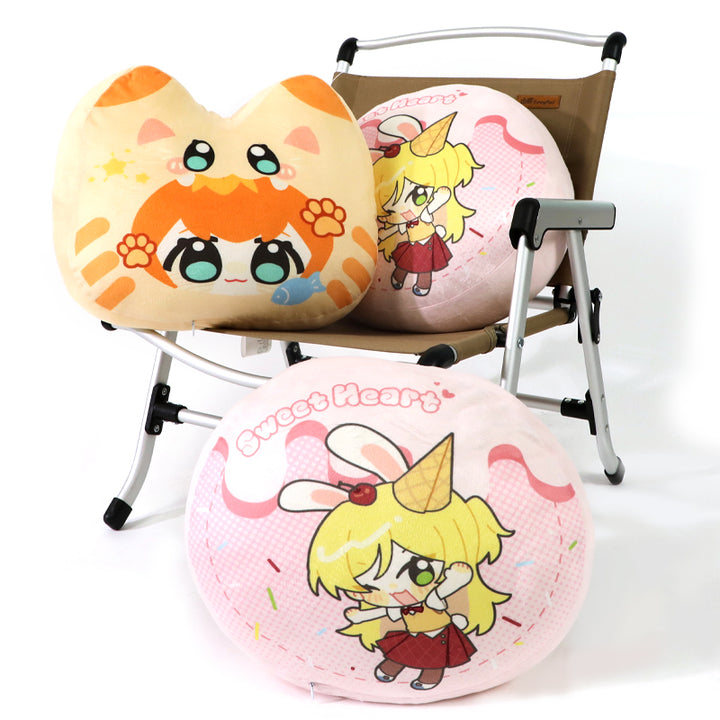 Custom Pillow Fort Weighted Plush Thick Plush Pillow