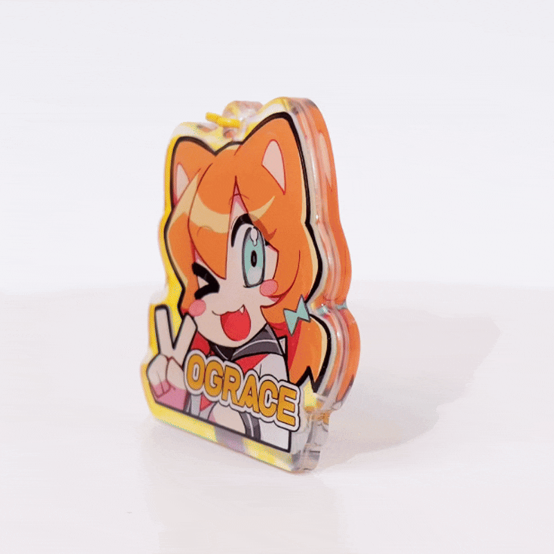 Porte-clés arc-en-ciel personnalisés