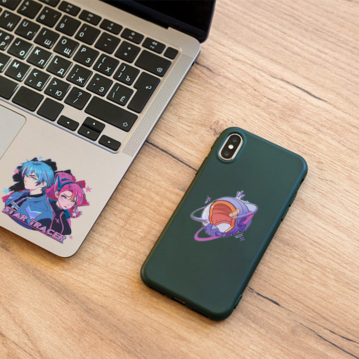 Benutzerdefinierte erhabene Folien-Druckaufkleberblatt 