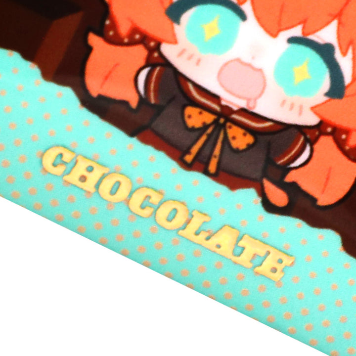 Custom Raised Foil Stamping Square Glitter Button Pins