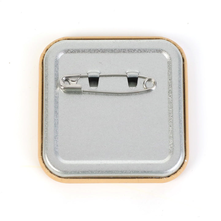 Individuell quadratische Button Pins