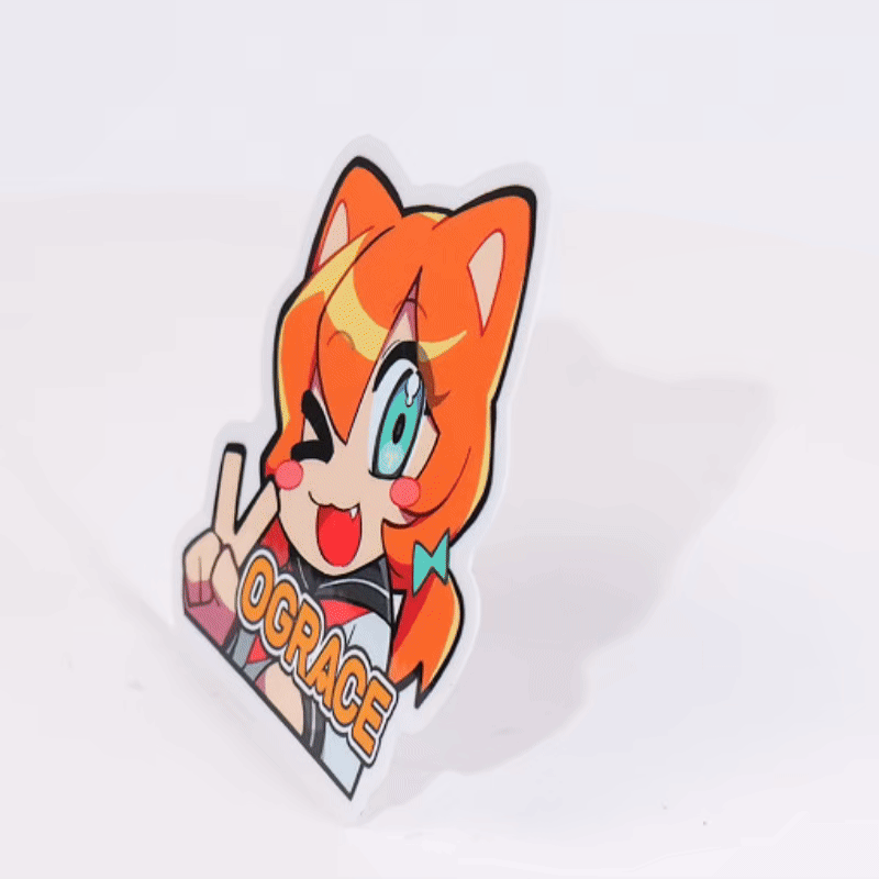 Custom Removable Vinyl Reusable Stickers