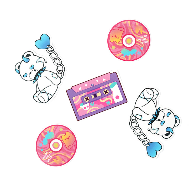 Custom Removable Vinyl Reusable Stickers - VOGRACE