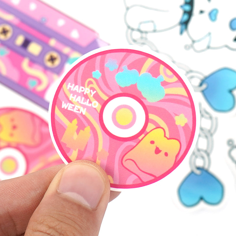 Custom Removable Vinyl Reusable Stickers - VOGRACE