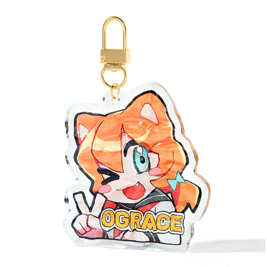 Custom Ripple Acrylic Keychains