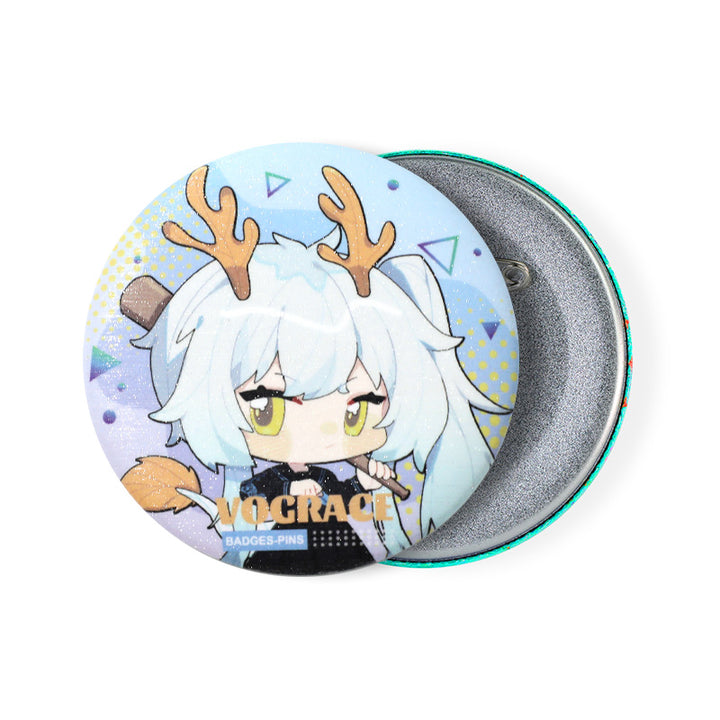 Custom Round Button Pins