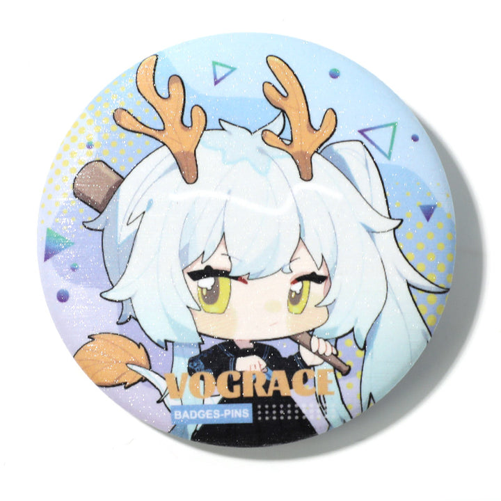 Custom Round Button Pins