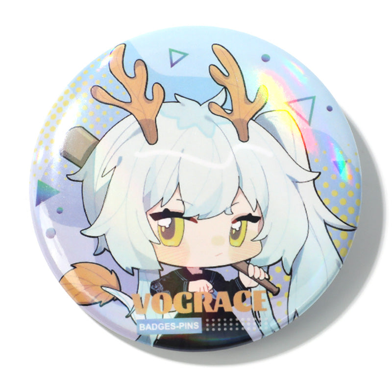 Custom Round Button Pins