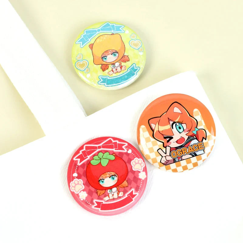 Round Button Pin Insert Custom Round Button Pins – VOGRACE