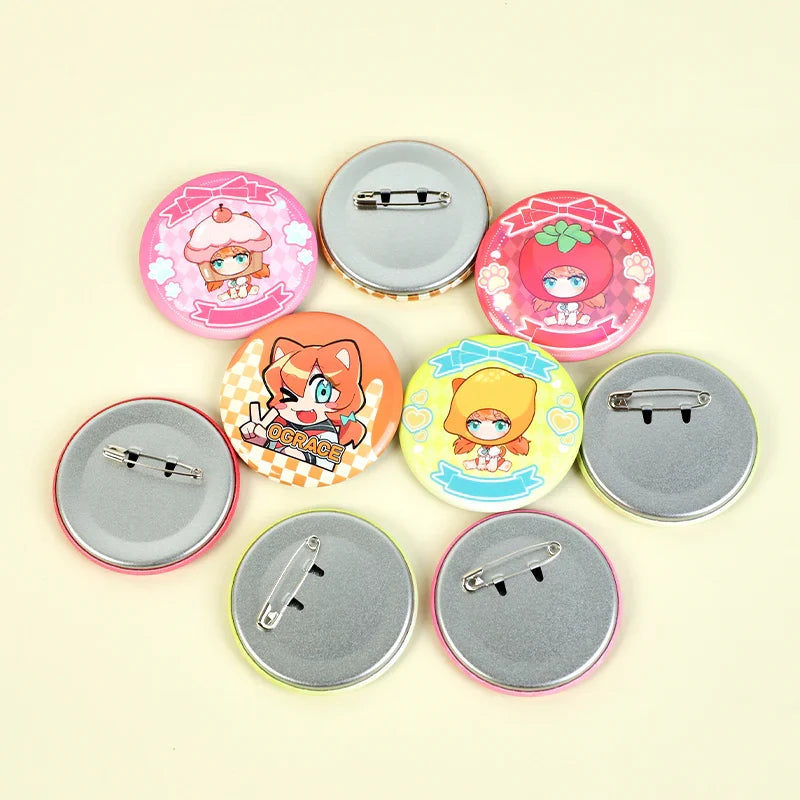 Round Button Pin Insert Custom Round Button Pins – VOGRACE