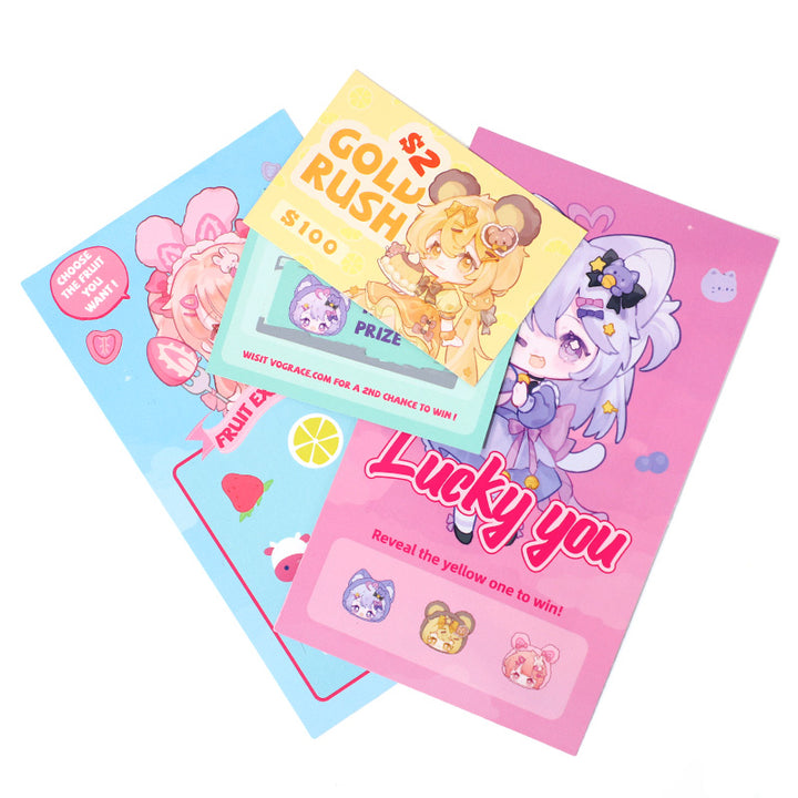 Custom Scratch off Cards - VOGRACE