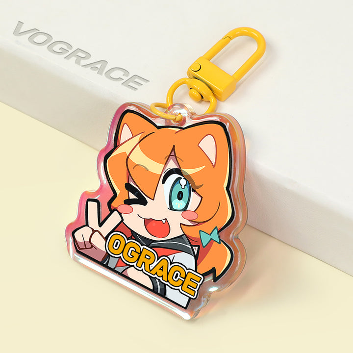 Porte-clés arc-en-ciel personnalisés