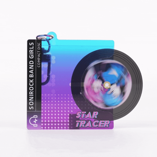 Custom Slide-out Spinning CD Keychains - VOGRACE