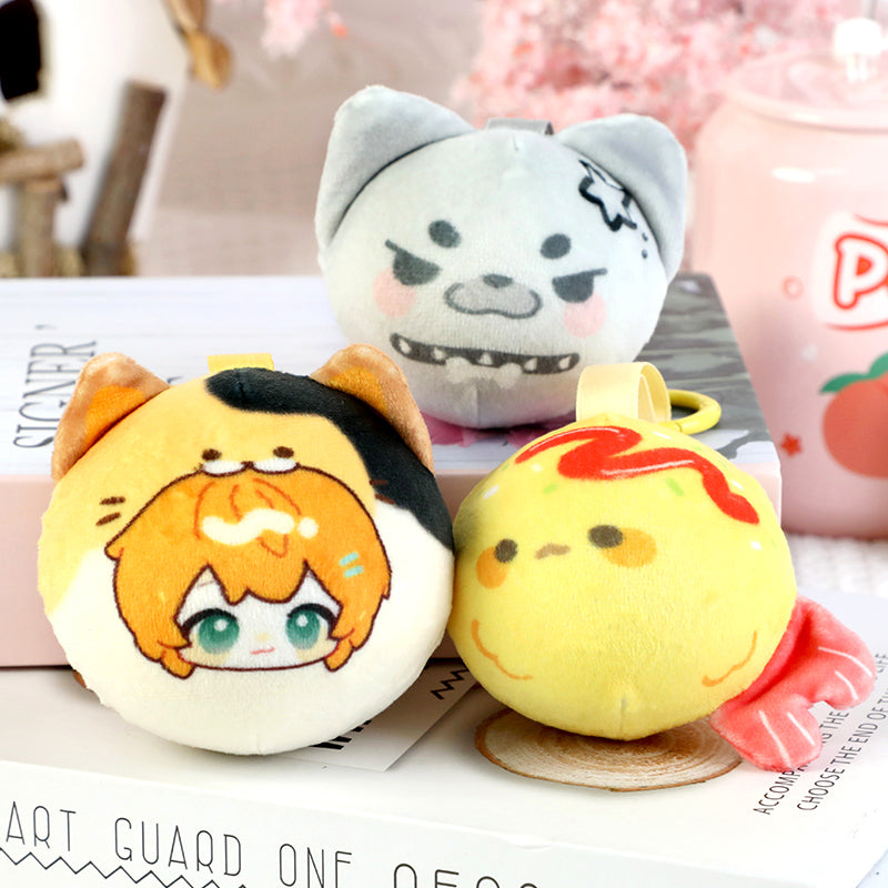 Custom Slow-rise Squishy Plush Keychain